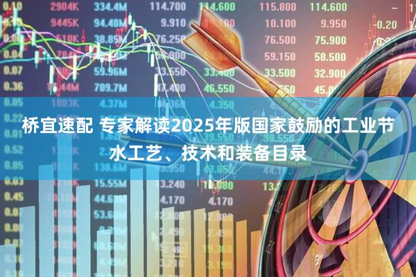 桥宜速配 专家解读2025年版国家鼓励的工业节水工艺、技术和装备目录